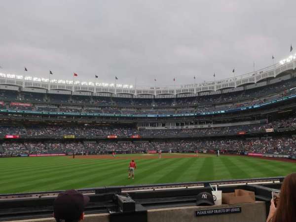 Yankee Stadium, section: 136, row: 3, seat: 7