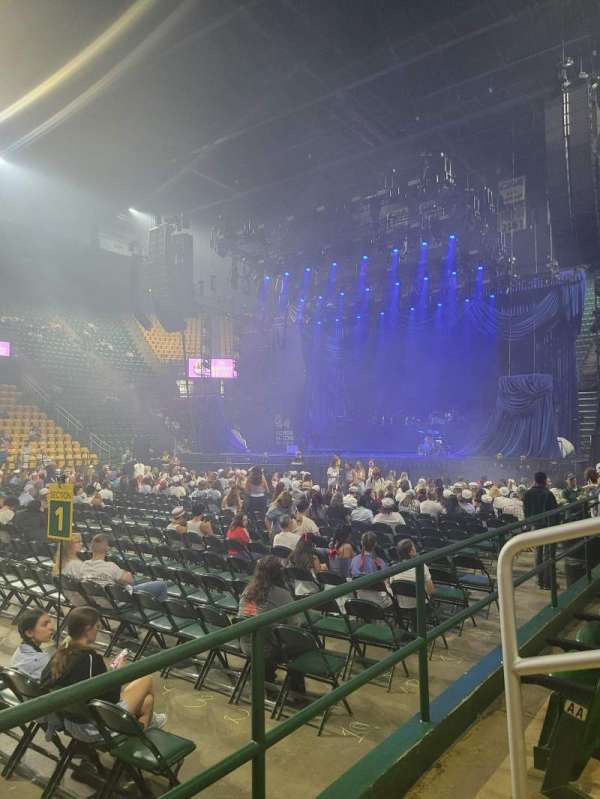 EagleBank Arena, section: 102, row: BB, seat: 3