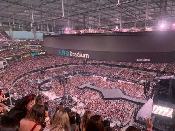 SoFi Stadium, section: 545, row: 5, seat: 11