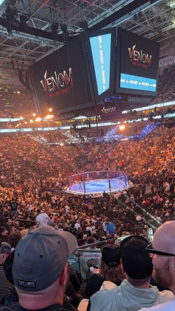 Delta Center, section: 4, row: 12, seat: 13