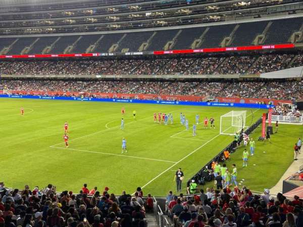 Soldier Field, section: 230, row: 1, seat: 10