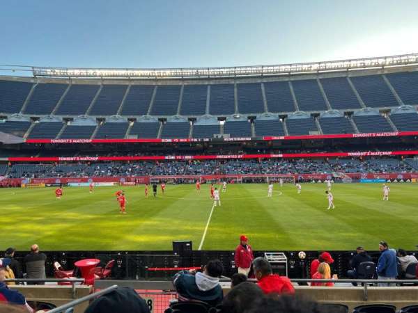 Soldier Field, section: 108, row: 6, seat: 2