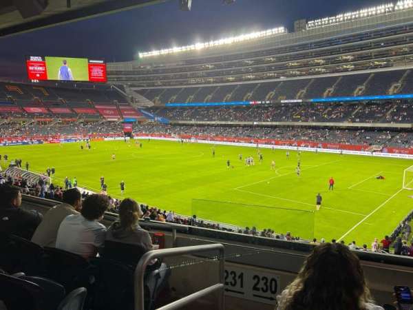 Soldier Field, section: 230, row: 4, seat: 1