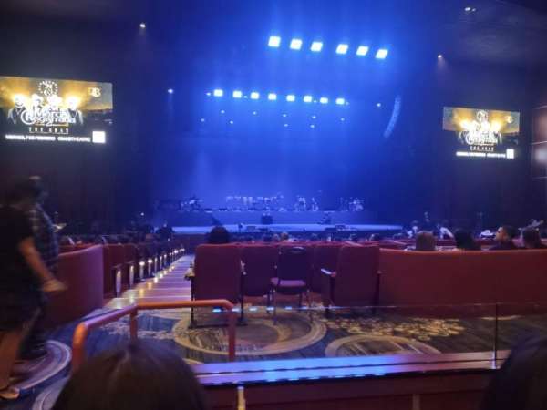 Grand Sierra Theatre, section: MC, row: B, seat: 26