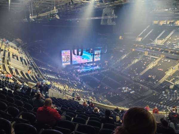 Delta Center, section: DD, row: 19, seat: 8