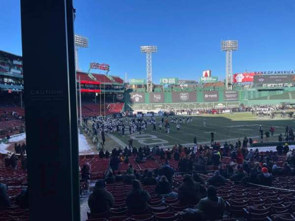 Fenway Park, section: Grandstand 16, row: 4, seat: 25