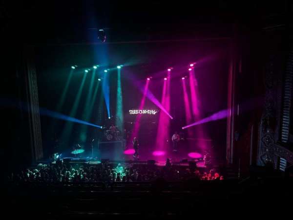 Paramount Theatre, Seattle, section: Mezzanine 12, row: A, seat: 1