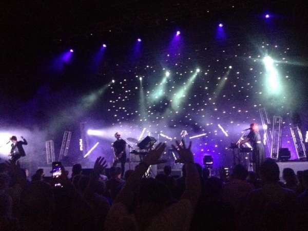 Leader Bank Pavilion, section: 2, row: H, seat: 10