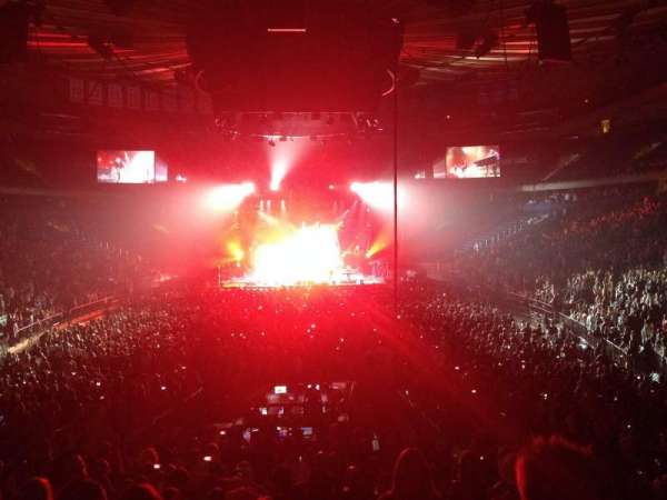 Madison Square Garden, section: 102, row: 15, seat: 13