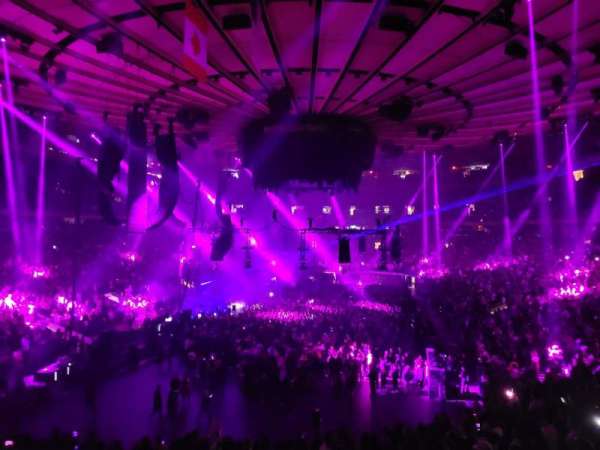 Madison Square Garden, section: 103, row: 20, seat: 6