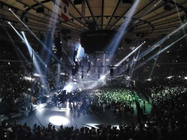 Madison Square Garden, section: 103, row: 20, seat: 6