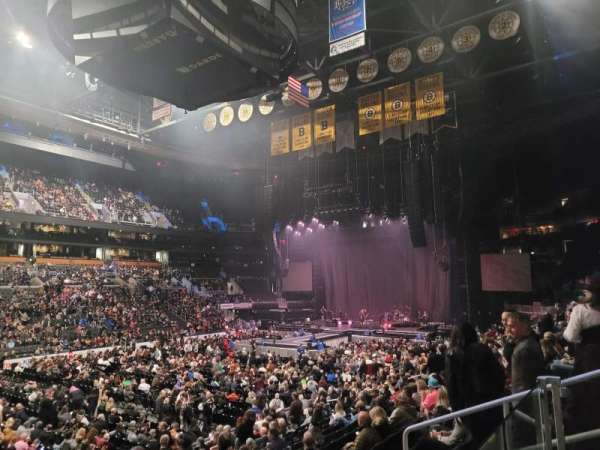 TD Garden, section: 3, row: 15, seat: 6