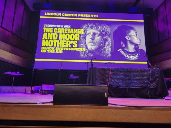 David Geffen Hall, section: Orchestra C, row: A, seat: 107