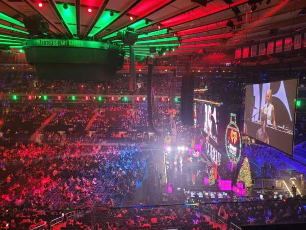 Madison Square Garden, section: 212, row: 2, seat: 13