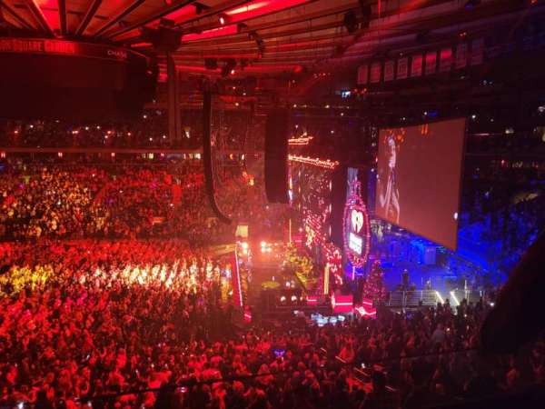 Madison Square Garden, section: 212, row: 2, seat: 13
