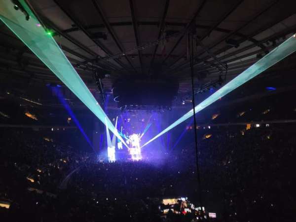 Madison Square Garden, section: 101, row: 20, seat: 30