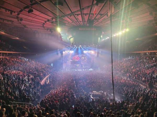 Madison Square Garden, section: 101, row: 20, seat: 30