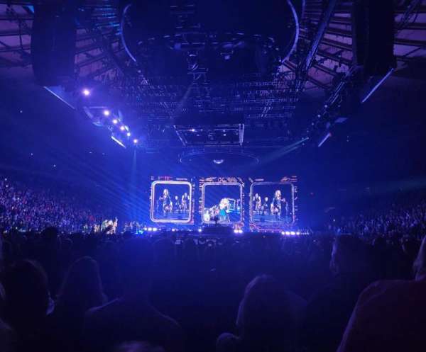 Madison Square Garden, section: L, row: 4, seat: 16