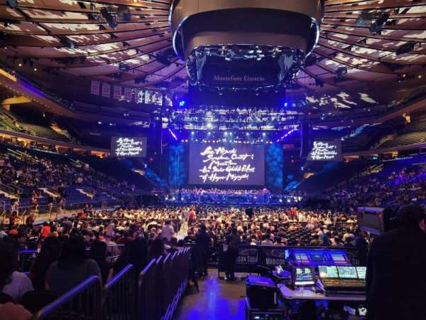 Madison Square Garden, section: 2, row: 14, seat: 4
