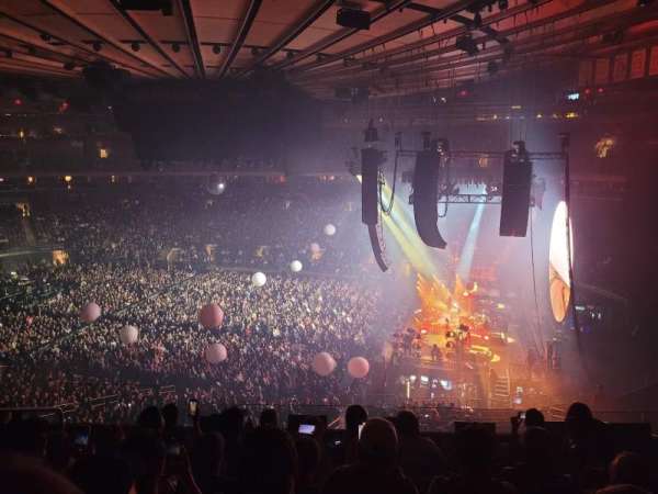Madison Square Garden, section: 213, row: 7, seat: 5