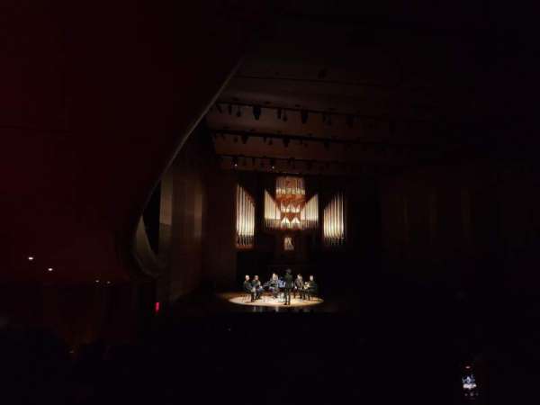 Alice Tully Hall, section: Orchestra, row: W, seat: 101