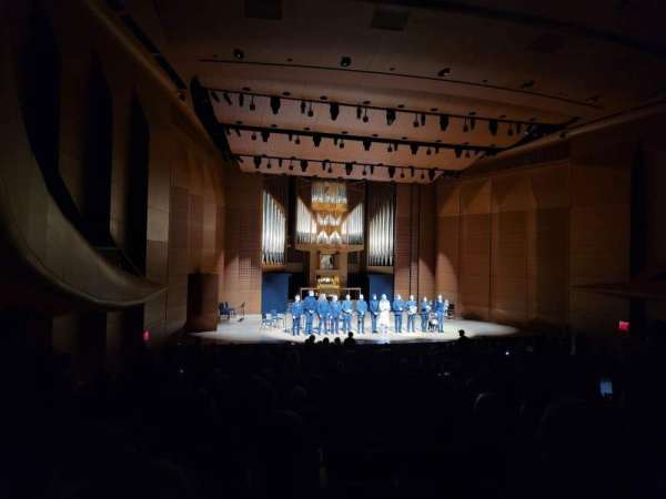 Alice Tully Hall, section: Orchestra, row: X, seat: 104