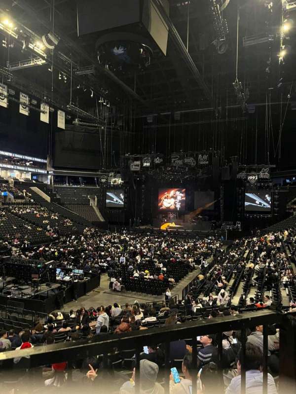 Barclays Center, section: 13, row: 19W, seat: 11