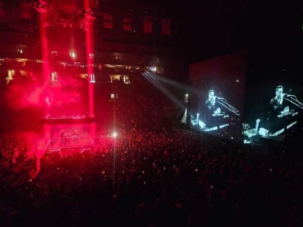 Barclays Center, section: 8, row: 19W, seat: 6