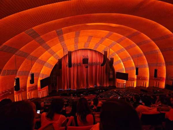 Radio City Music Hall, section: 3rd Mezzanine 6, row: H, seat: 601