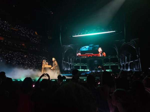 Chase Center, section: Floor 4, row: 11, seat: 2