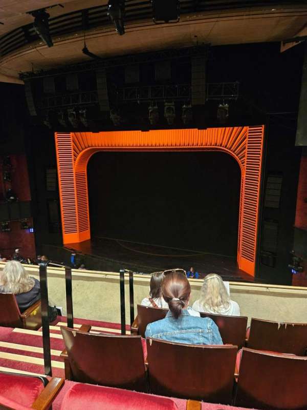Marquis Theatre, section: Mezzanine R, row: D, seat: 6