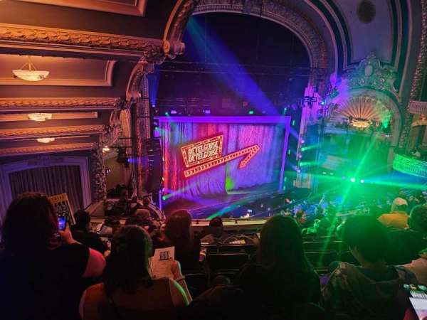 Palace Theatre, Broadway, section: Mezzanine L, row: J, seat: 25