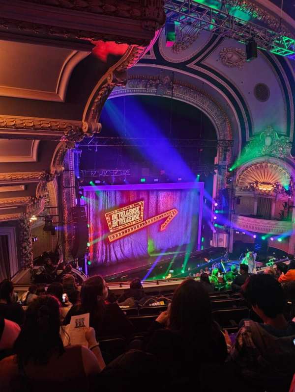 Palace Theatre, Broadway, section: Mezzanine L, row: J, seat: 25
