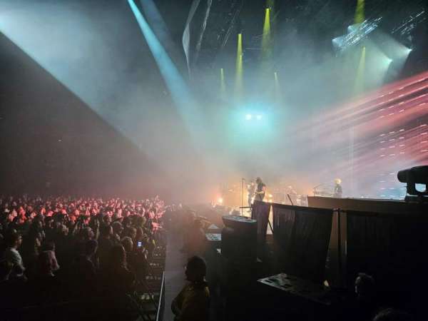 Prudential Center, section: 10, row: 3, seat: 5