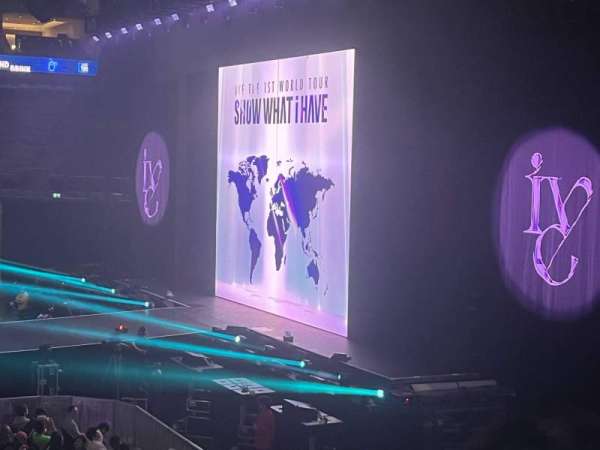 The O2, London, section: S12, row: H, seat: 144