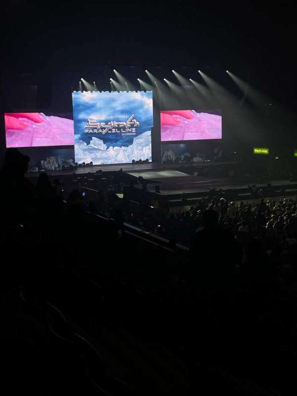 OVO Arena, Wembley, section: S12, row: H, seat: 144