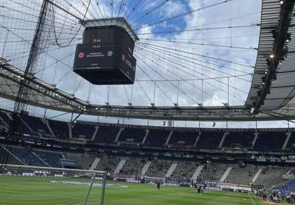 Deutsche Bank Park, section: 14A, row: 1, seat: 2