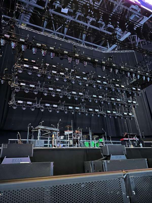 The O2, London, section: Floor A1, row: C, seat: 1