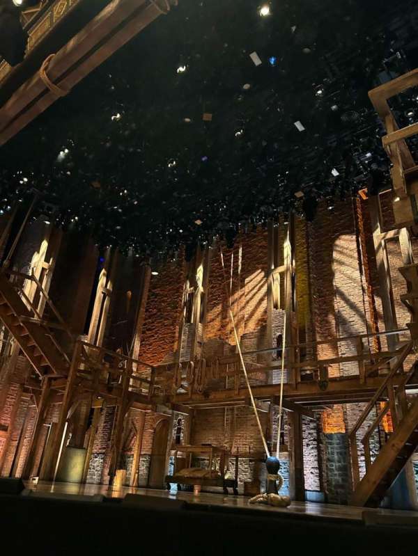 Richard Rodgers Theatre, section: Orchestra R, row: A, seat: 6
