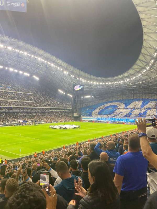 Stade Vélodrome, section: Ganay X, row: 35, seat: 9