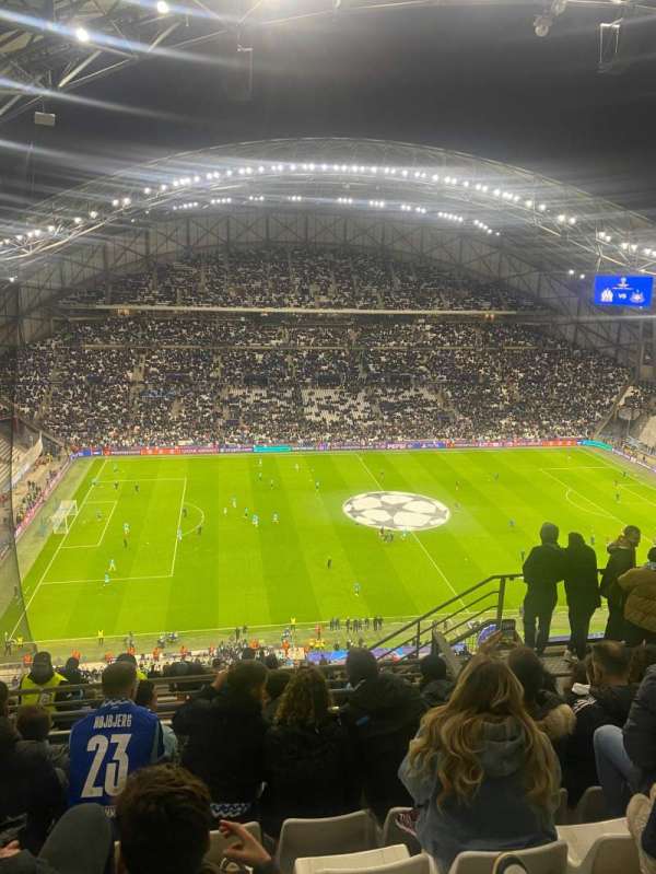 Stade Vélodrome, section: jean Bouin T, row: 76, seat: 23