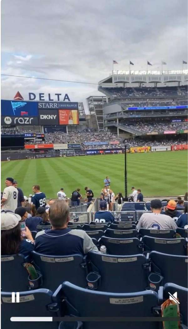 Yankee Stadium, section: 129, row: 19, seat: 5