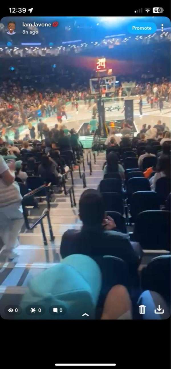 Barclays Center, section: 31, row: 8, seat: 13