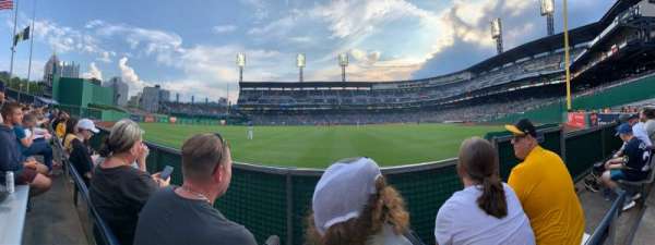 PNC Park, section: 136, row: B, seat: 3