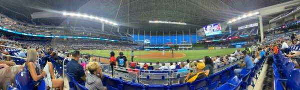 LoanDepot Park, section: 7, row: C, seat: 19