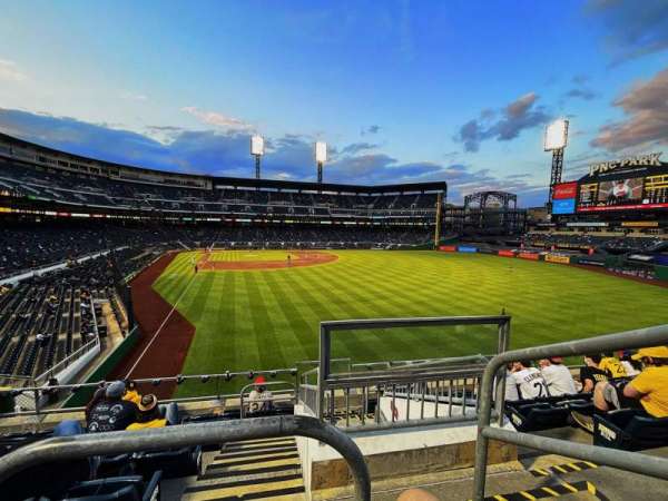 PNC Park, section: 145, row: G, seat: 1