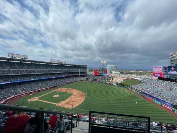 Angel Stadium, section: 531, row: J, seat: 1
