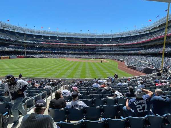 Yankee Stadium, section: 134, row: 15, seat: 19