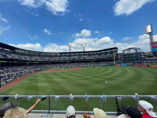 PNC Park, section: 143, row: C, seat: 6