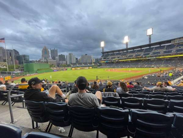 PNC Park, section: 130, row: U, seat: 21